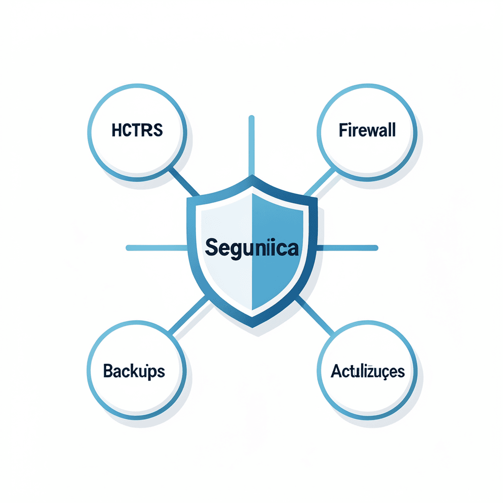 Diagrama de seguridad para aprender cómo proteger tu web contra ataques comunes