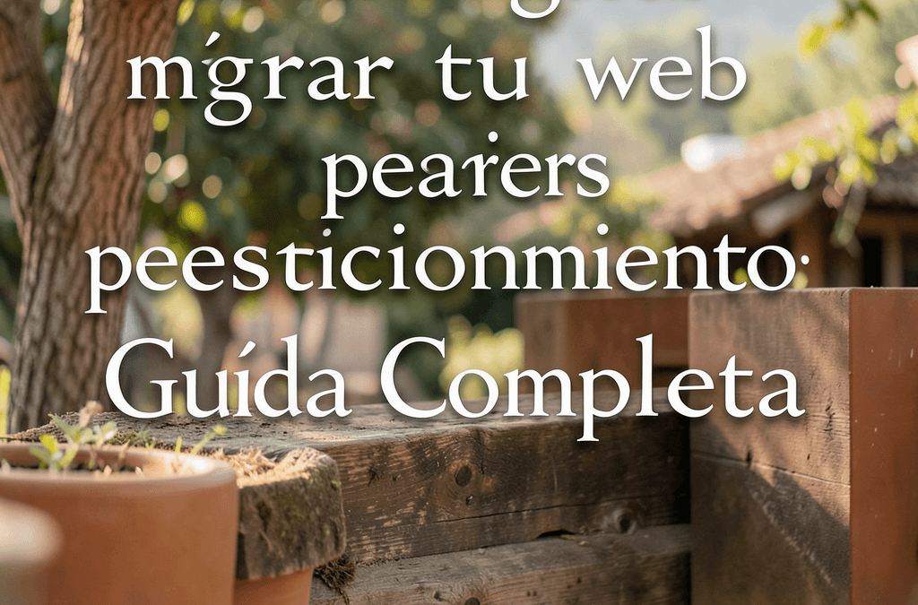 Cómo migrar tu web sin perder posicionamiento: Guía Completa