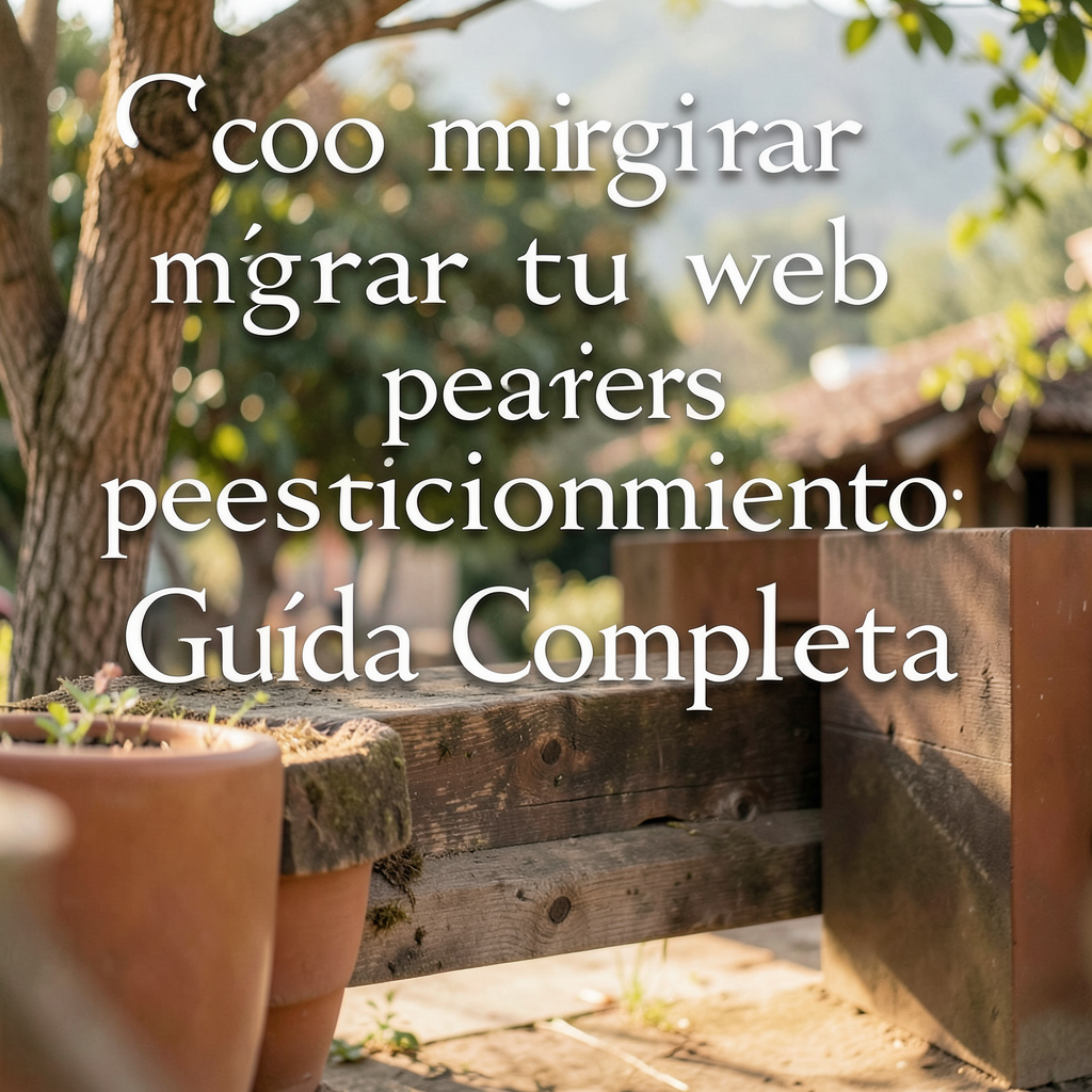 Cómo migrar tu web sin perder posicionamiento: Guía Completa Cómo migrar tu web sin perder posicionamiento: Guía Completa